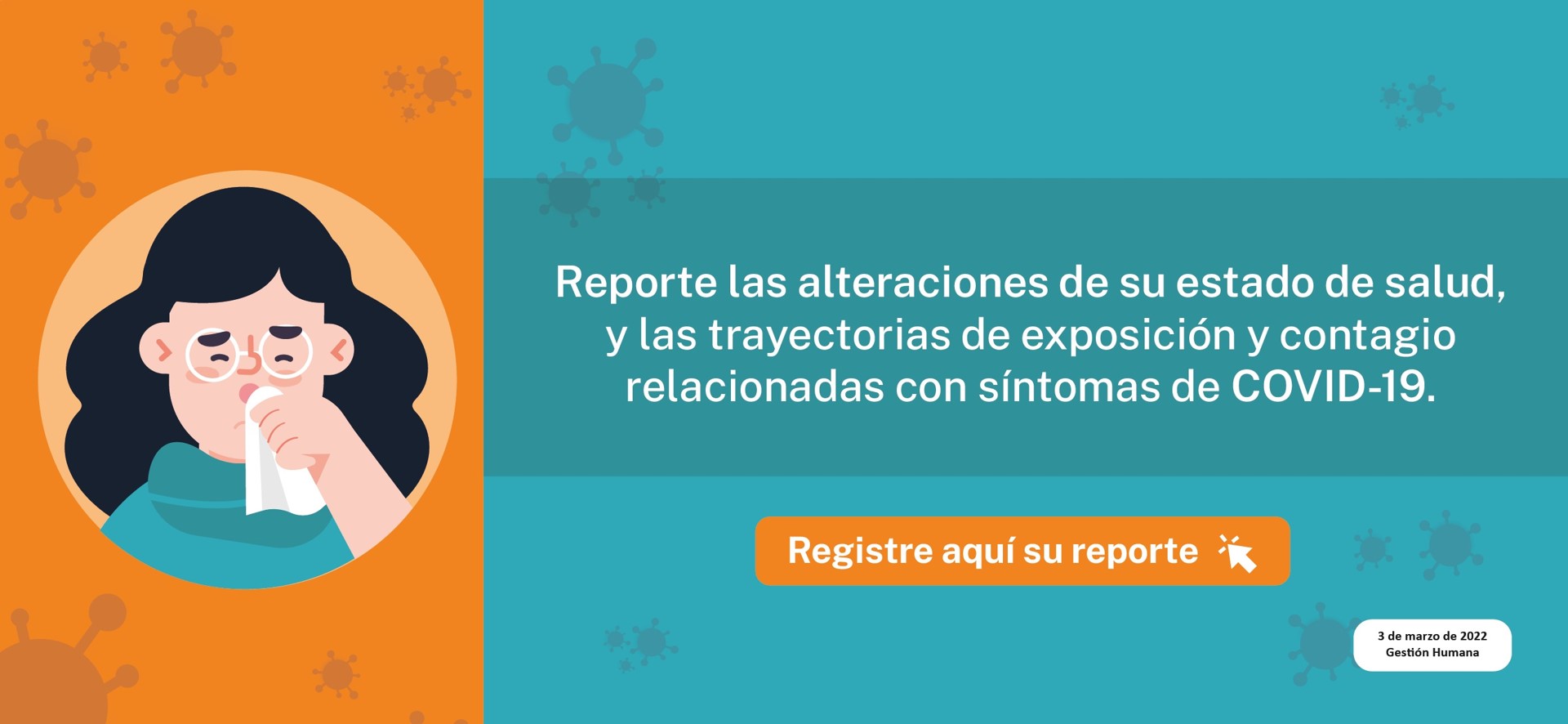 Reporte de salud - COVID