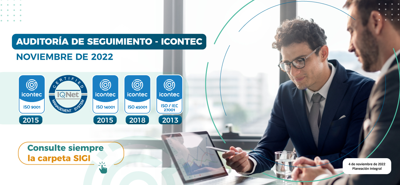 Auditoria de Seguimiento - ICONTEC