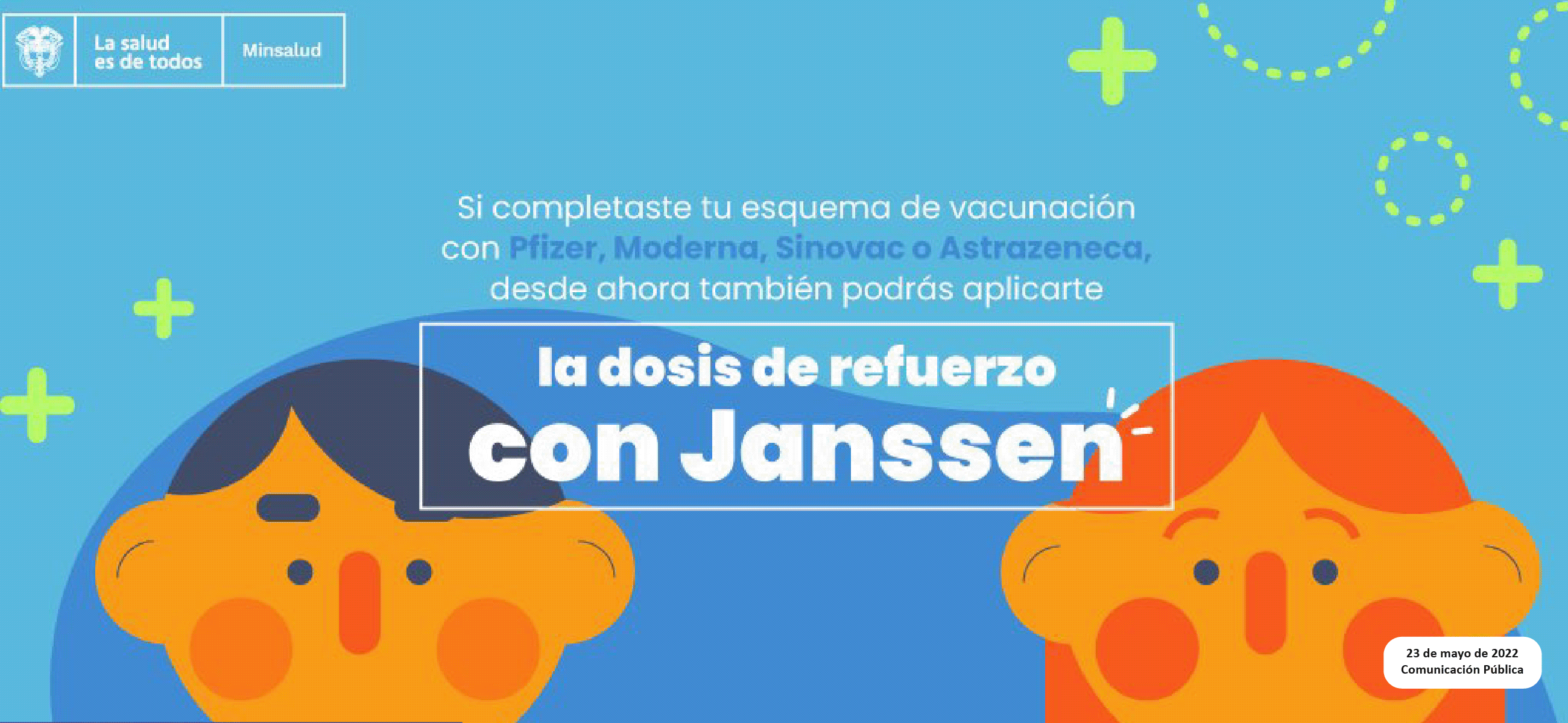 La vacuna Janssen es una alternativa para la dosis de refuerzo