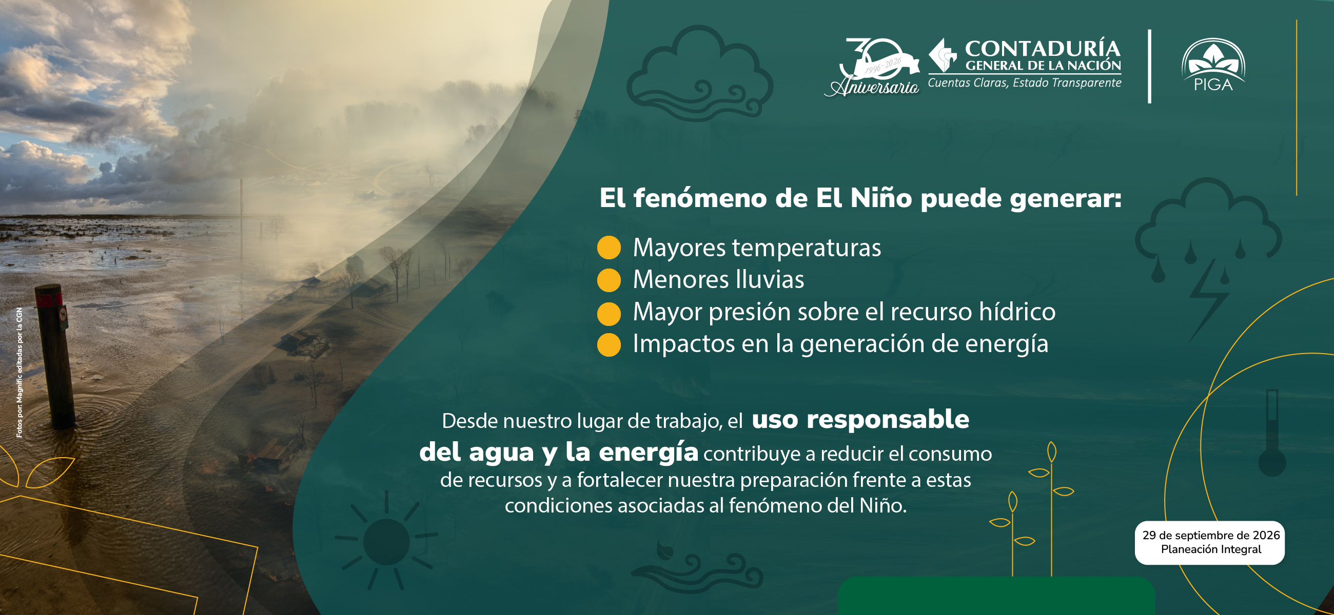 El fenómeno de El Niño ya está aquí