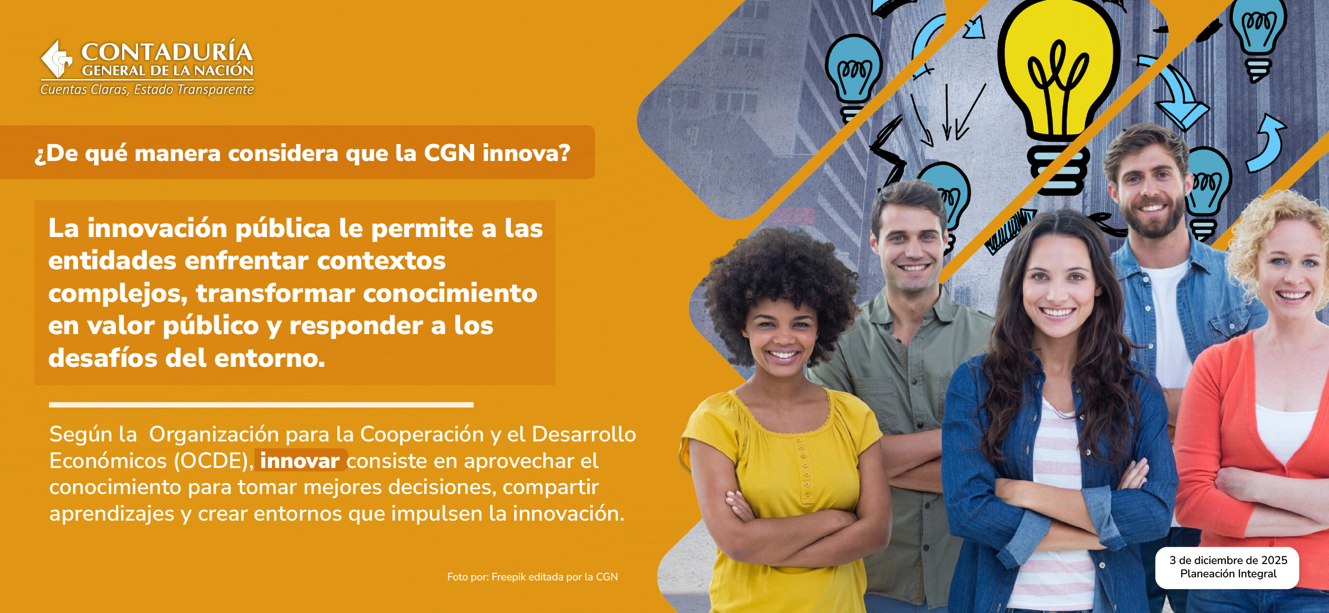 Política de Gestión del Conocimiento mes de diciembre