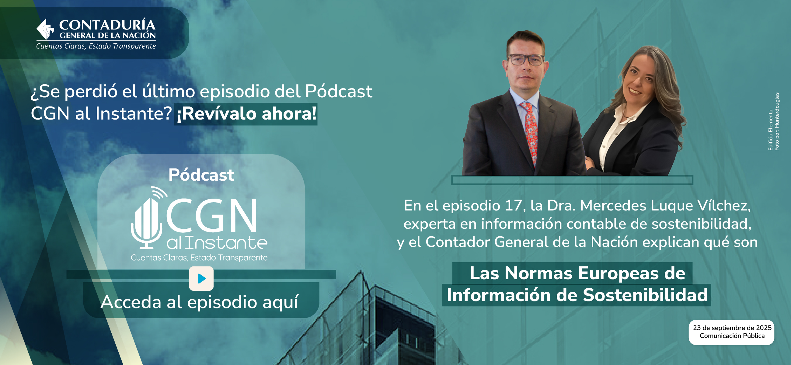 Reviva lo mejor del episodio 17 del Podcast CGN al Instante