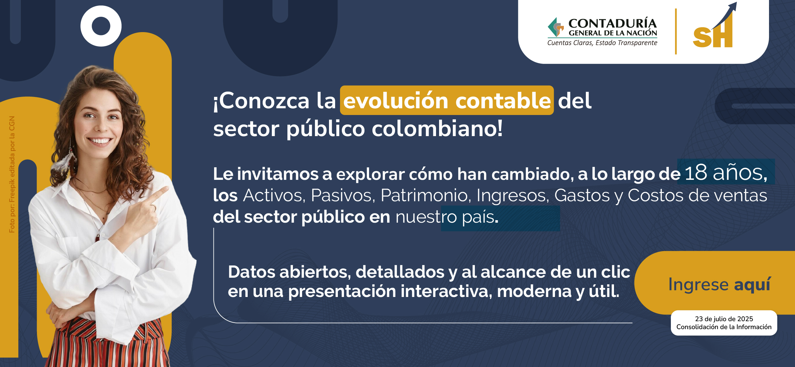 ¡Las cifras cuentan historias! Conozca la Situación Financiera y Resultados Consolidados del Estado Colombiano