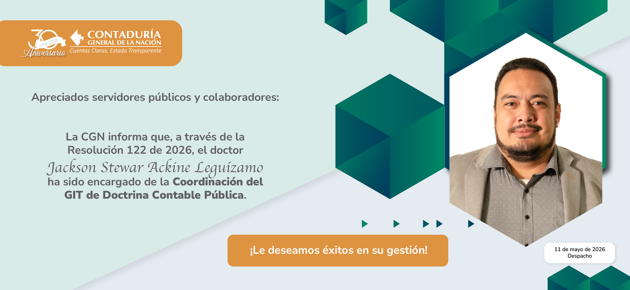 Encargo de la Coordinación del GIT de Doctrina Contable Pública