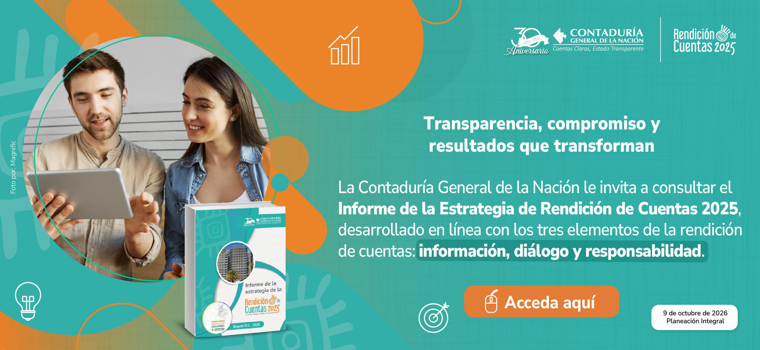 Informe de la Estrategia de Rendición de Cuentas 2025: ¡así cumplimos con nuestro compromiso de transparencia!