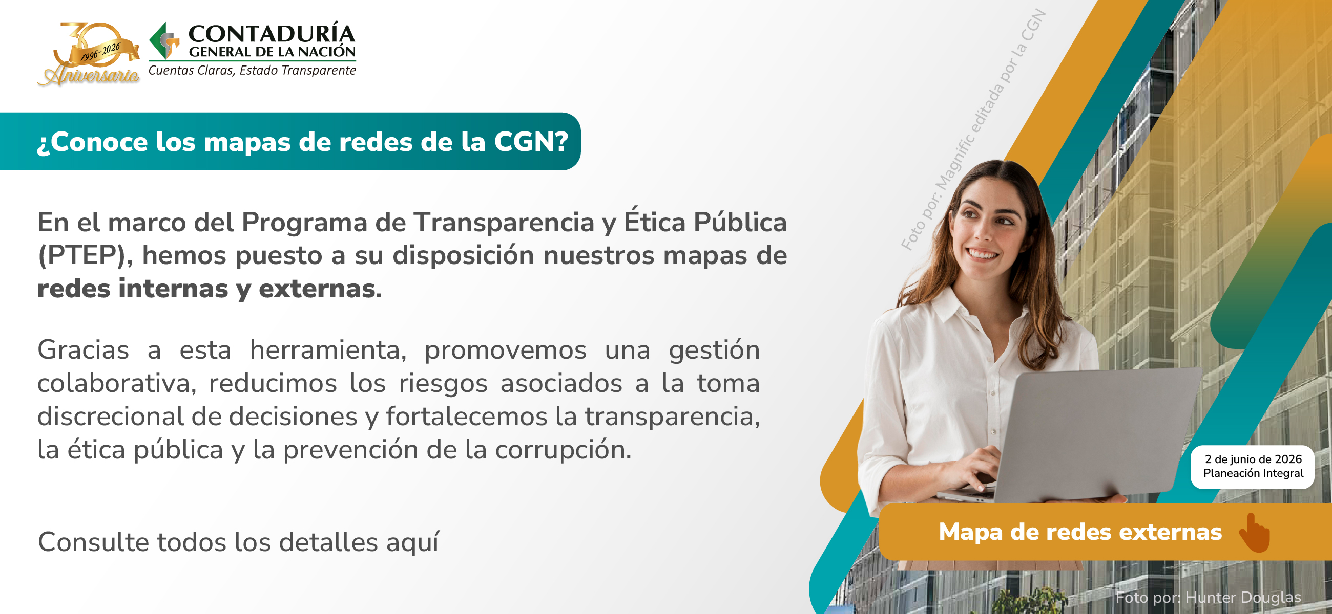 Descubra los mapas de redes de la CGN: una herramienta clave para fortalecer la transparencia y el control social
