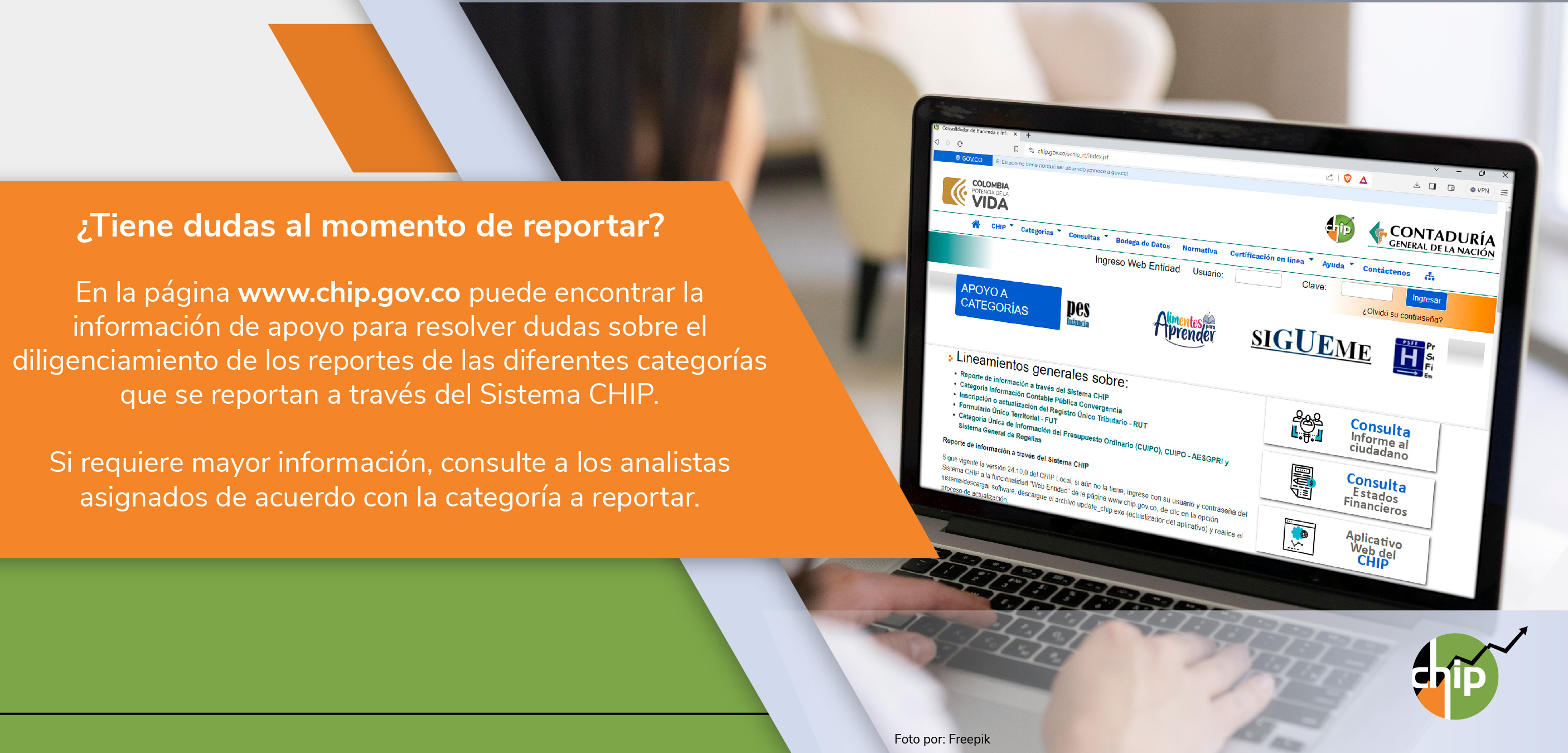 Dudas al momento de Reportar