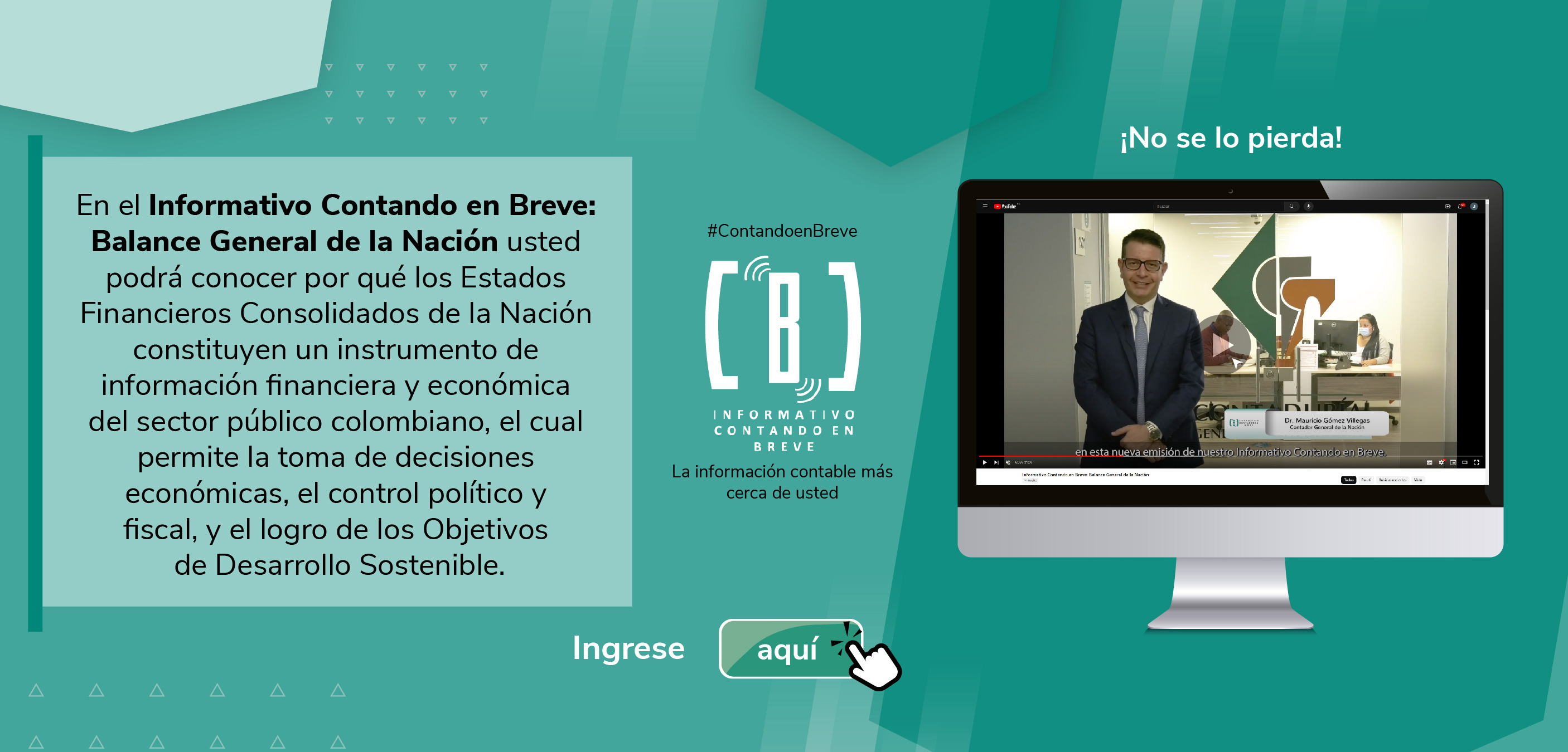 Informativo Contando en Breve - Balance General de la Nación