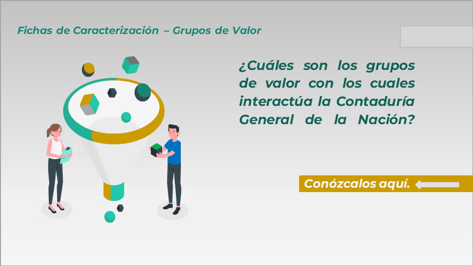 Fichas de Caracterización - Grupos de Valor