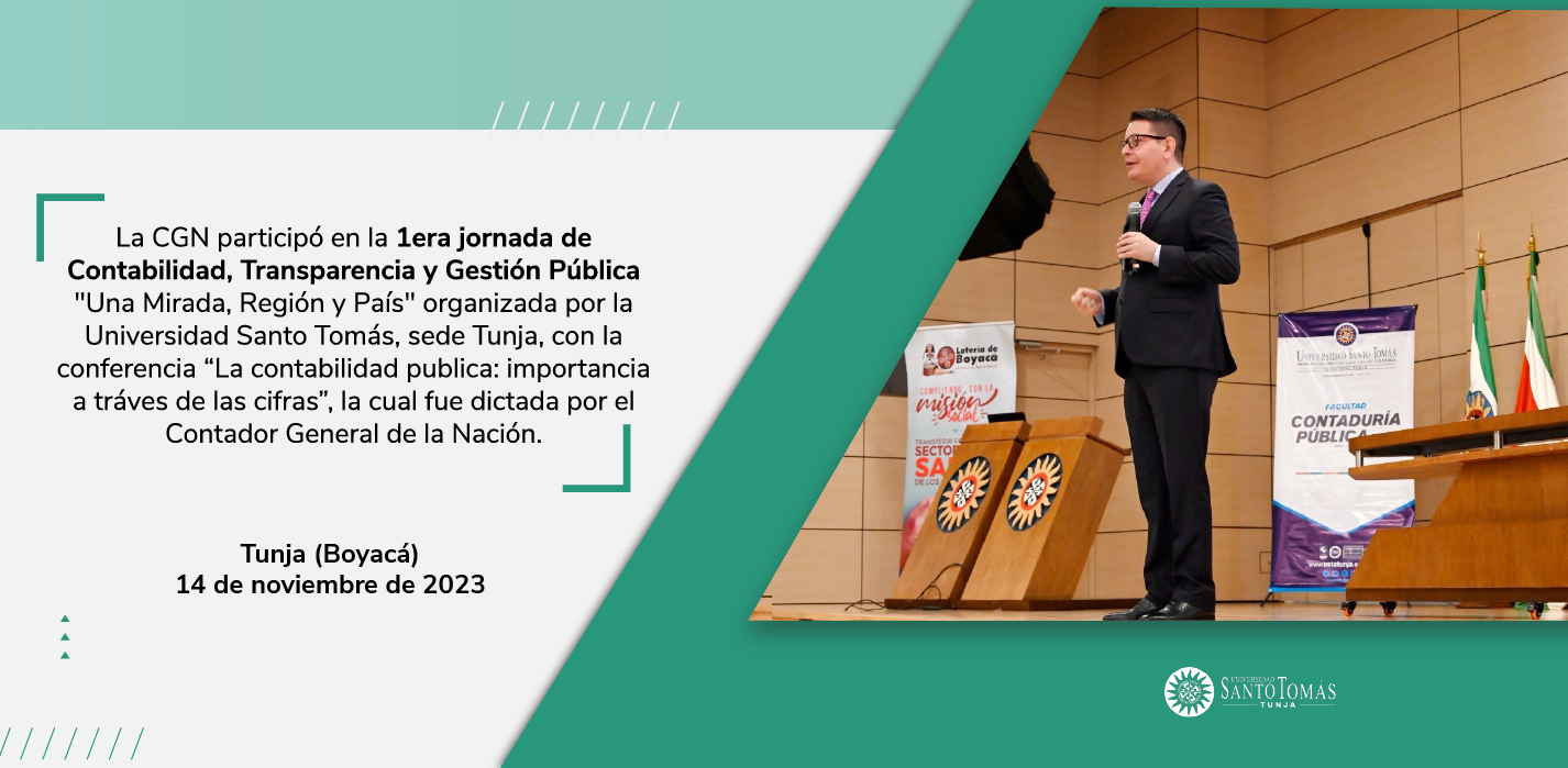 Primera jornada de contabilidad, transparencia y gestión pública