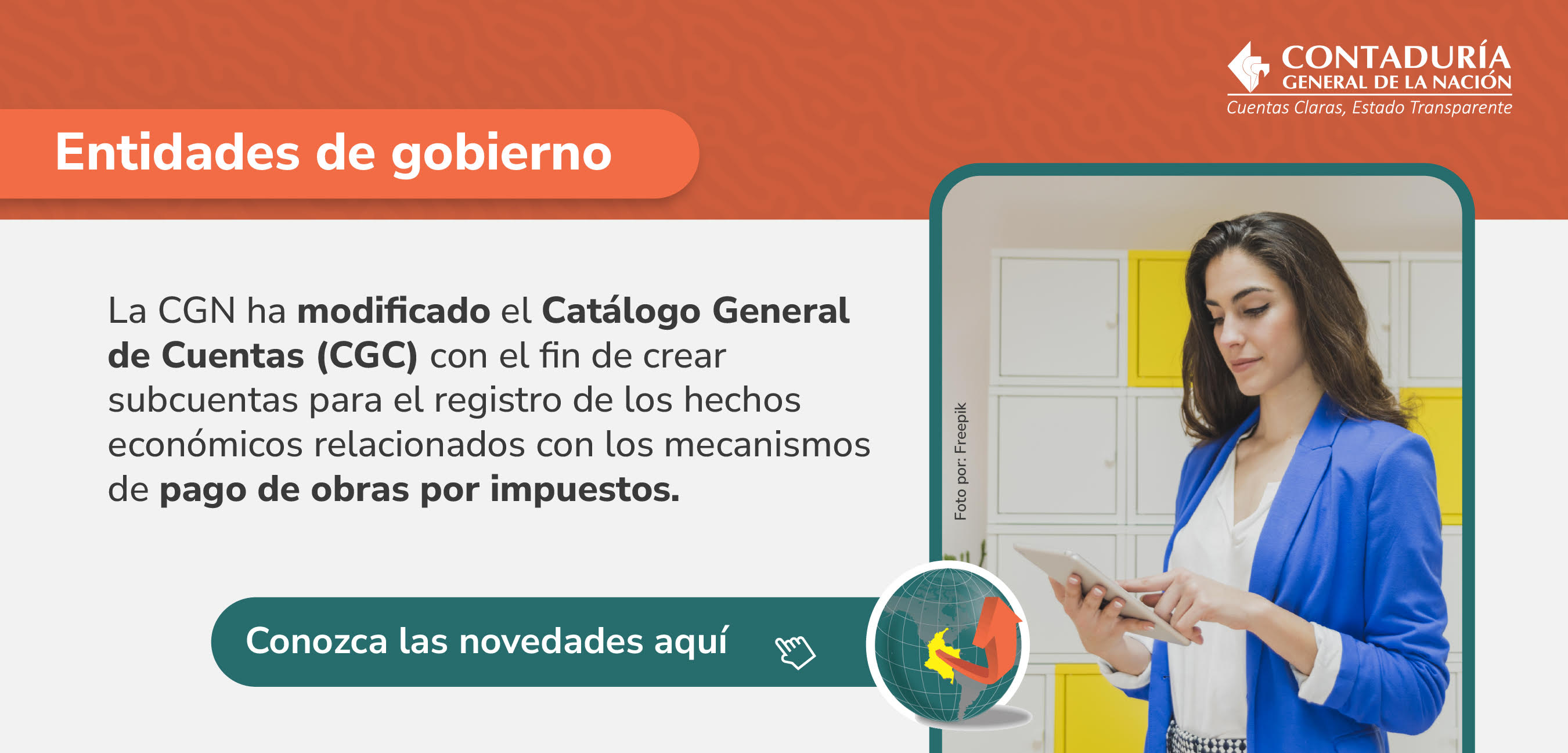 Consulte las modificaciones al CGC de las Entidades de Gobierno por los mecanismos de pago de obras por impuestos
