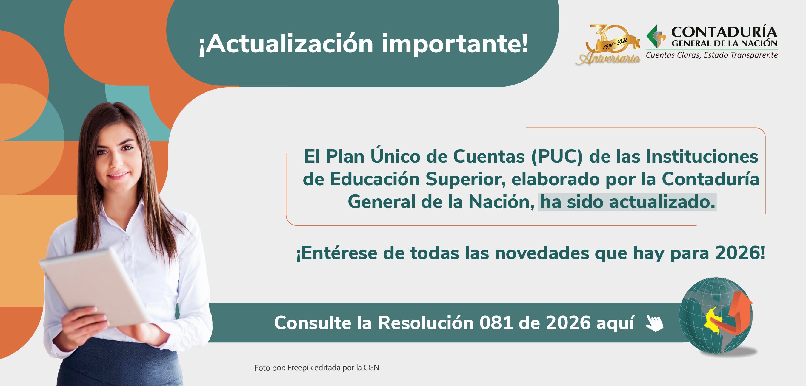 Conozca las novedades del PUC de las Instituciones de Educación Superior 2026