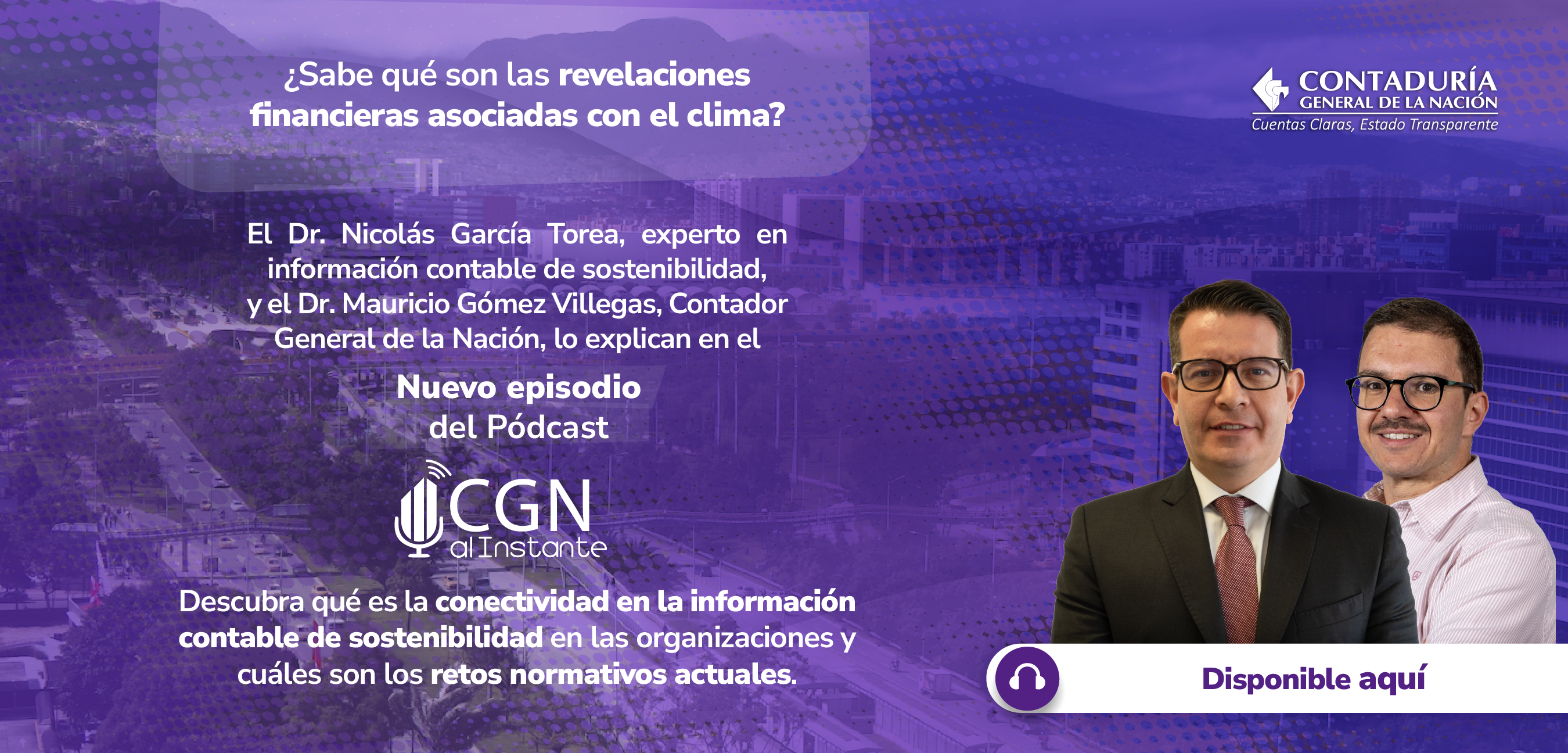 Ya está disponible el episodio 18 del Pódcast CGN al Instante: 