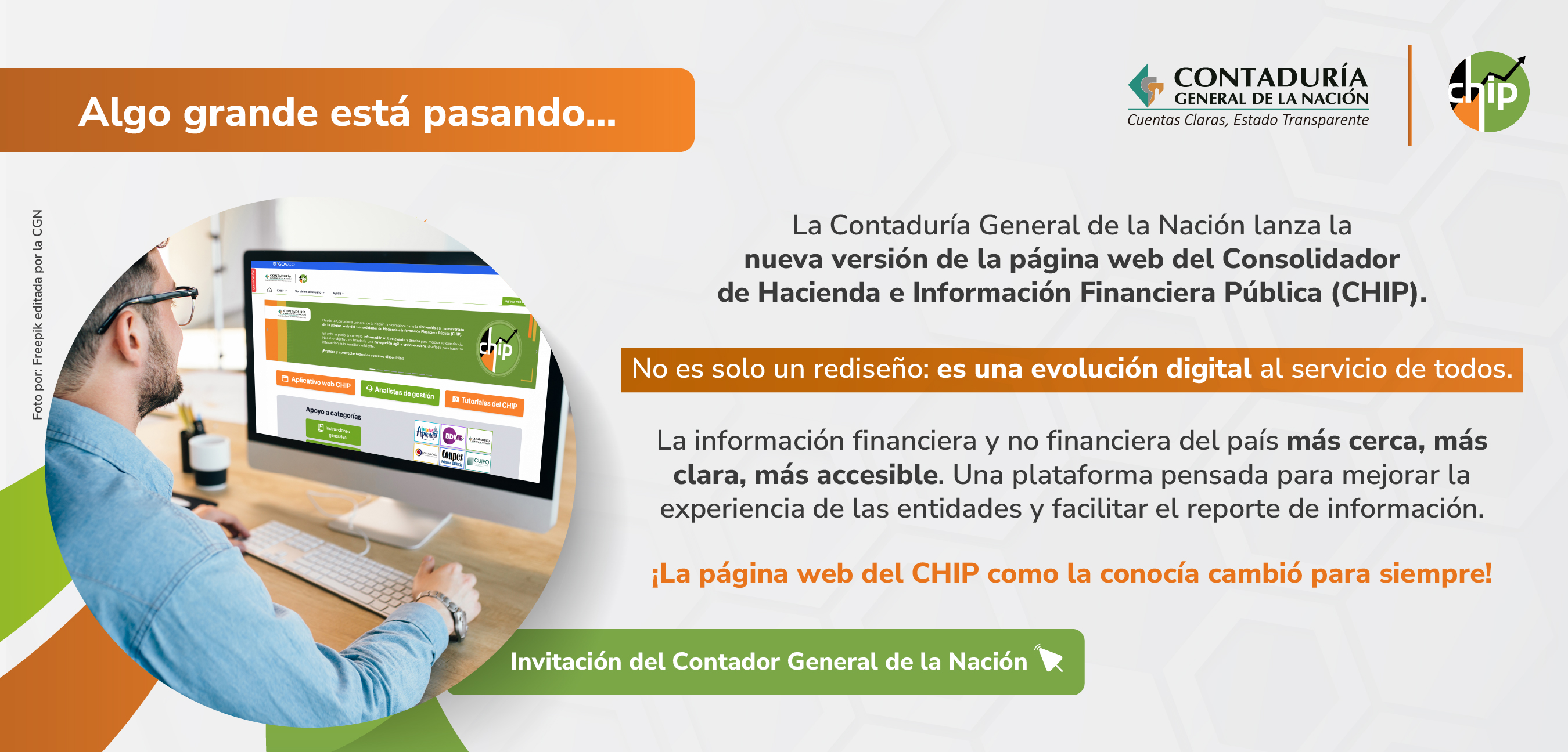 ¡Explore la nueva versión de la página web del CHIP! Una plataforma pensada para usted
