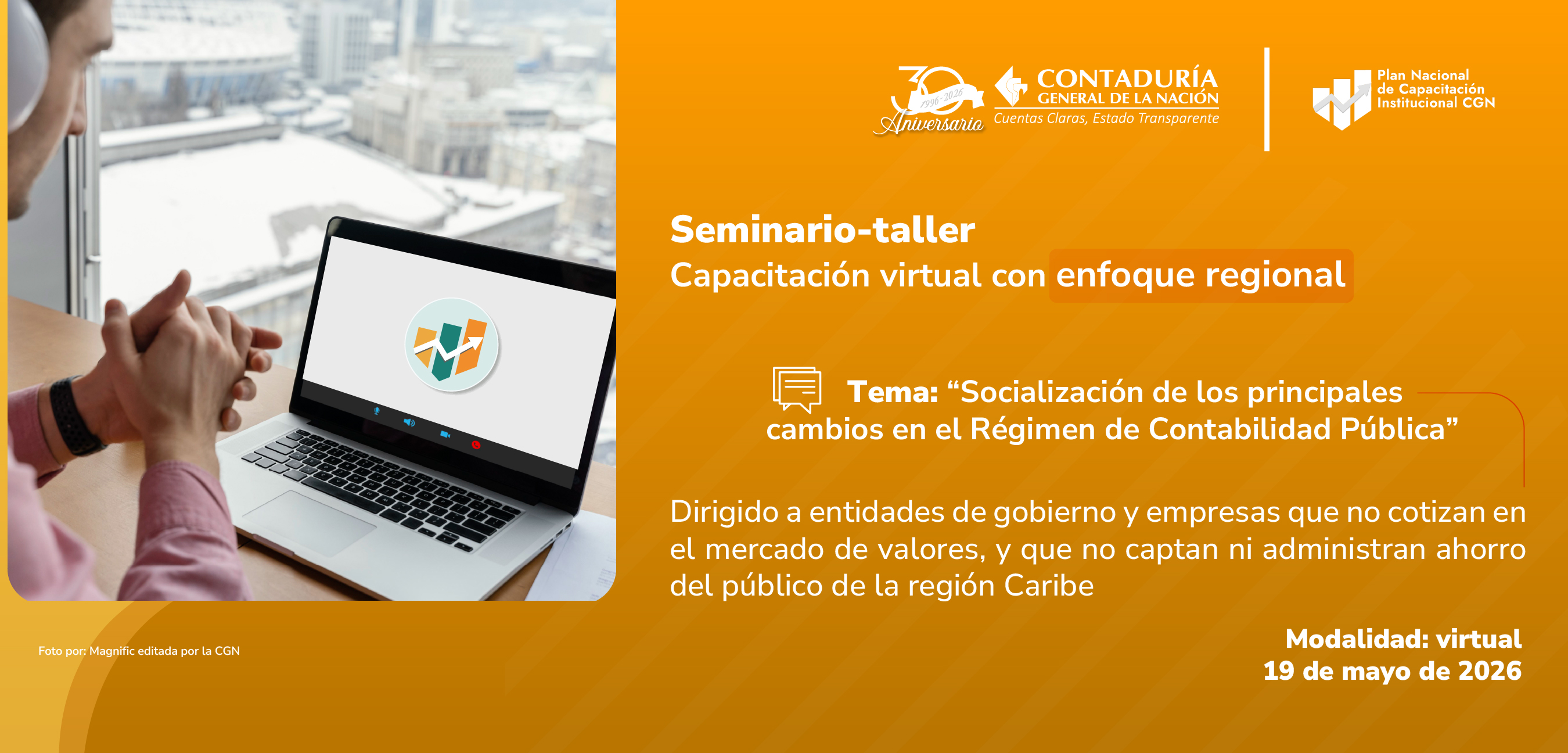La CGN capacitó a las entidades de gobierno y empresas que no cotizan en el mercado de valores, y que no captan ni administran ahorro del público de la región Caribe