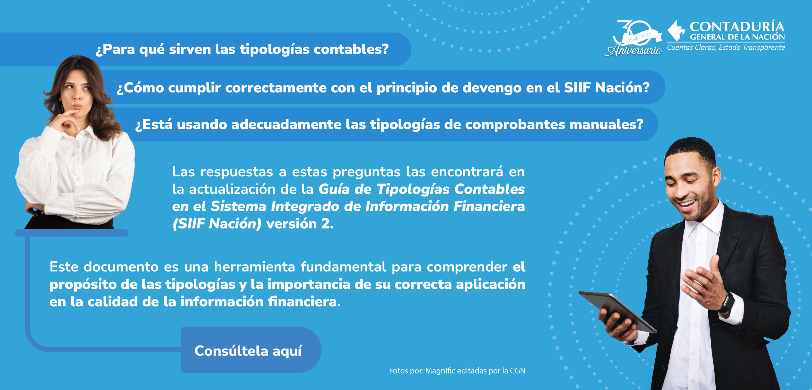 ¡Actualización de la Guía de Tipologías Contables en el SIIF Nación!