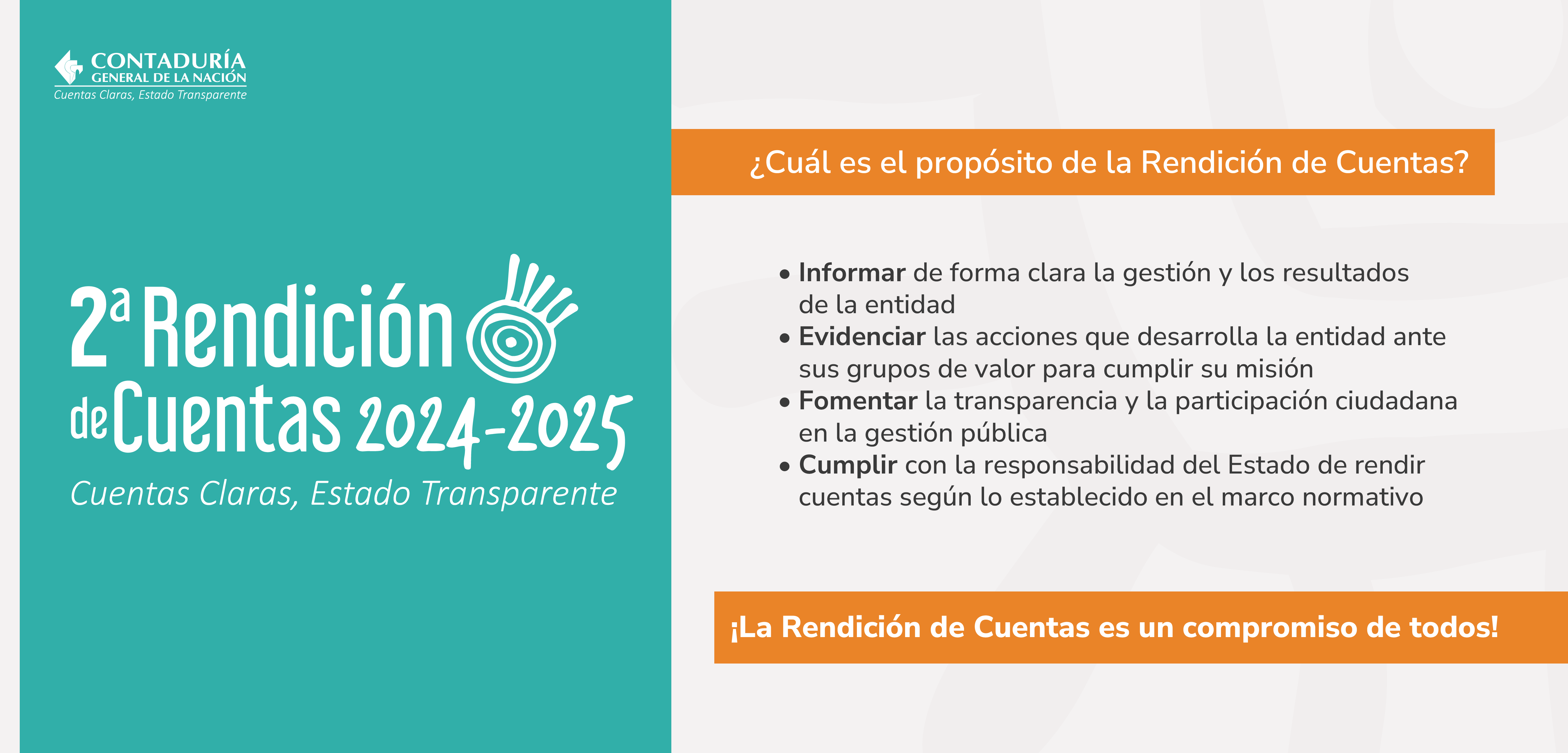 Conozca para qué se rinden cuentas en la gestión pública