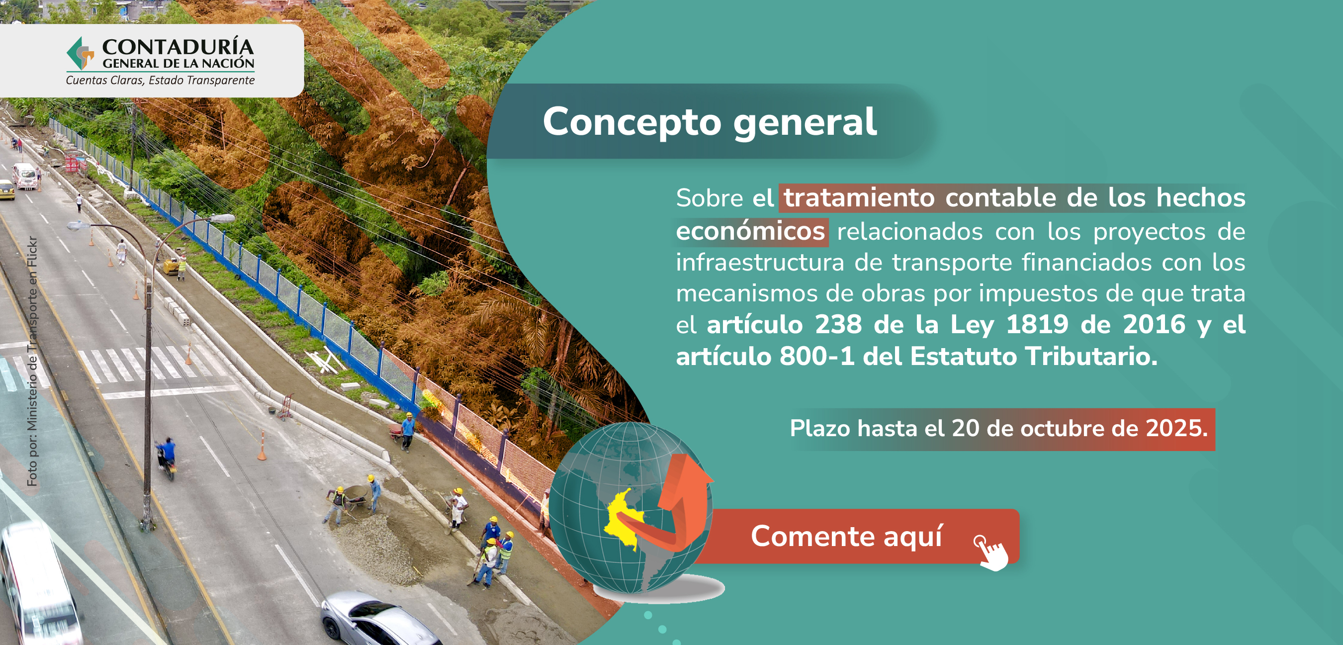 Concepto general relacionado con los mecanismos de obras por impuestos