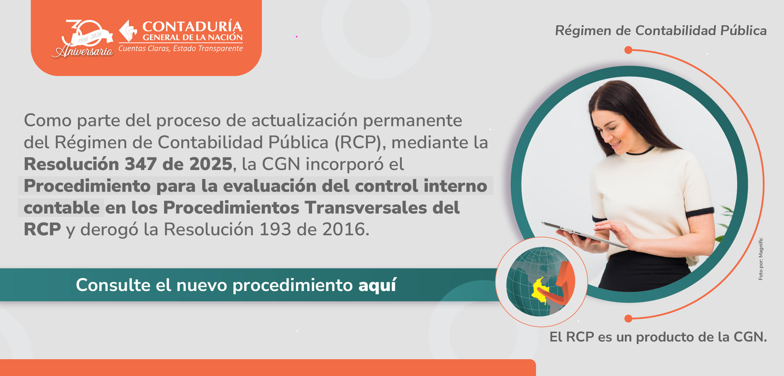 ¡Conozca el nuevo Procedimiento para la evaluación del control interno contable!