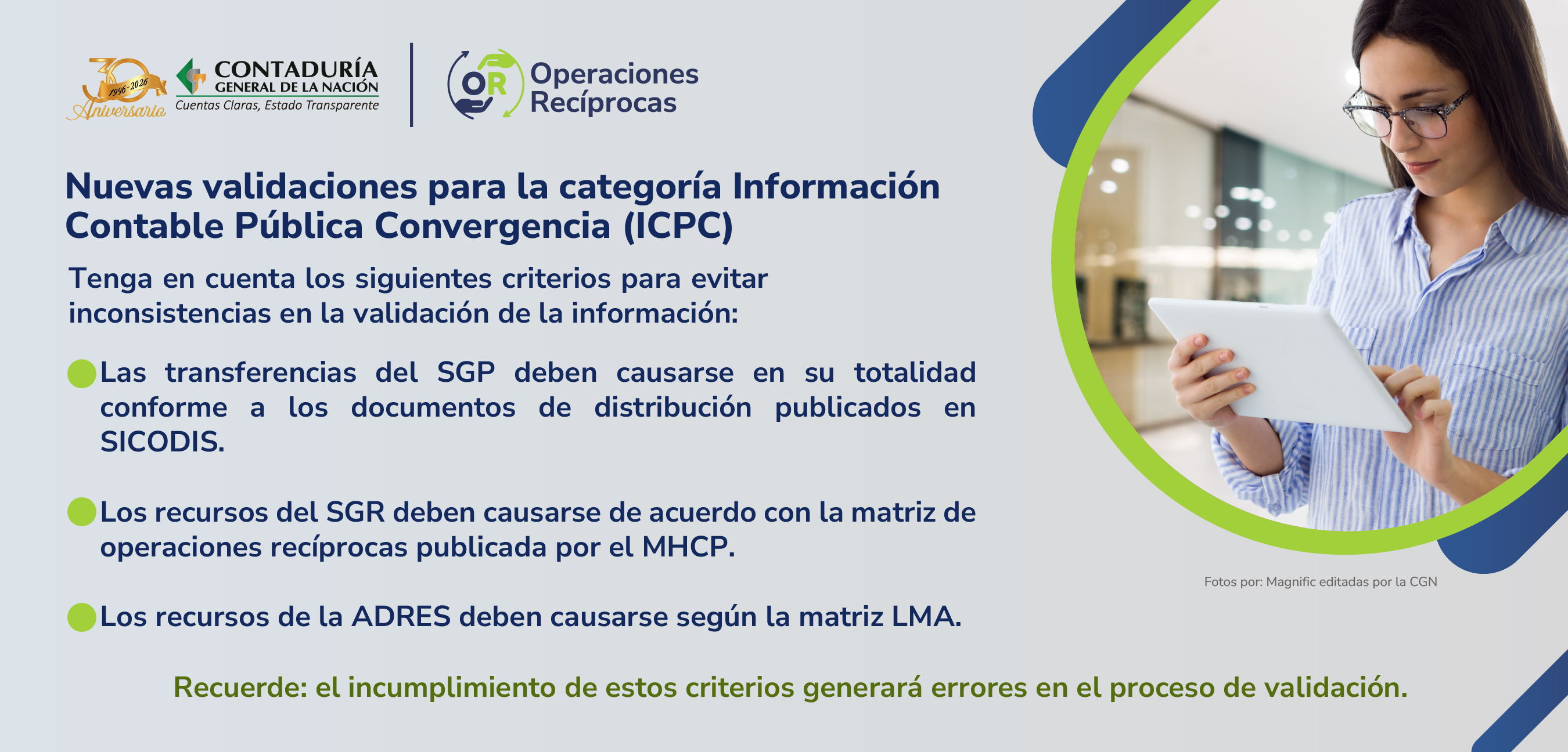 Evite errores: tenga en cuenta las nuevas validaciones para la categoría ICPC