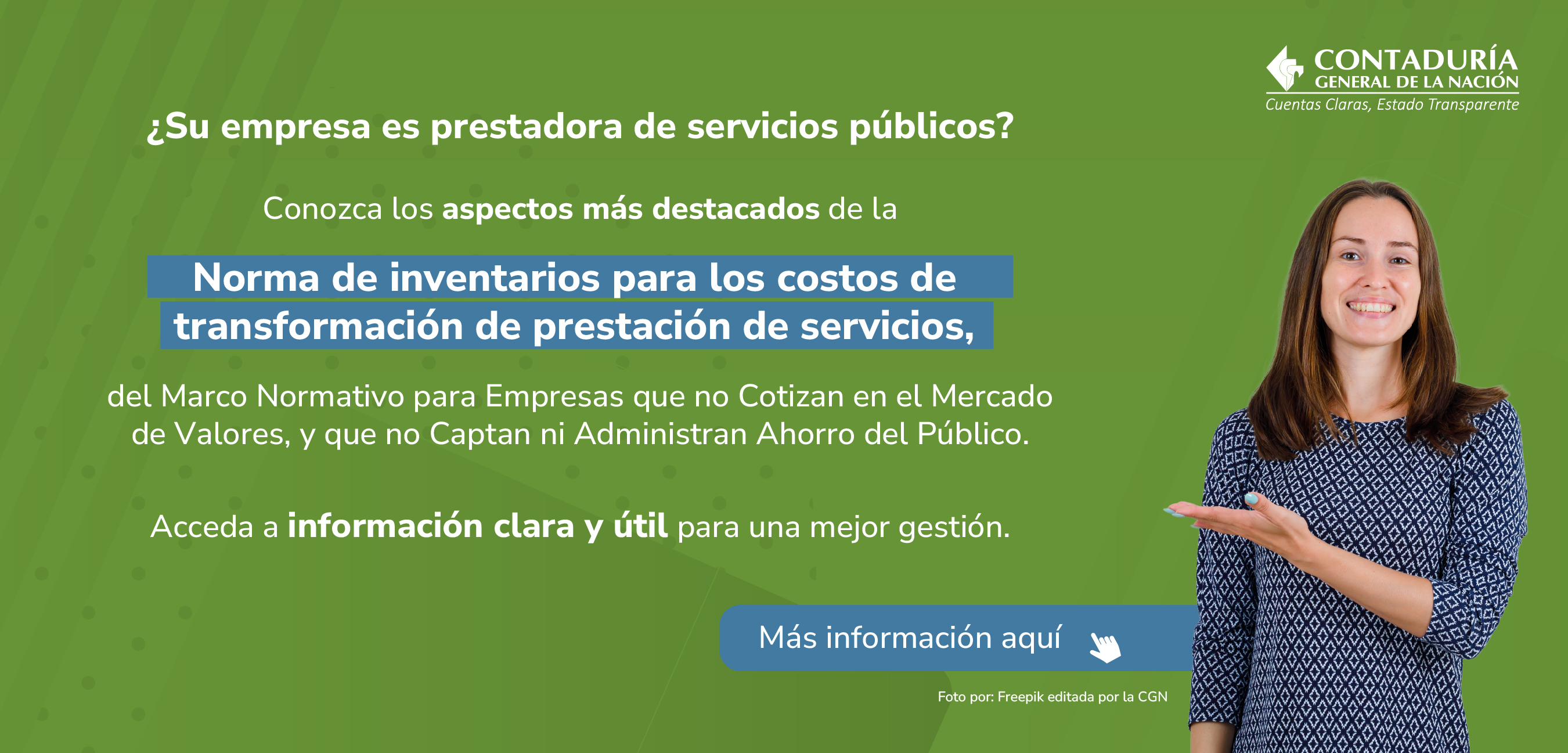 Actualícese sobre la norma de inventarios: Información esencial para prestadores de servicios públicos