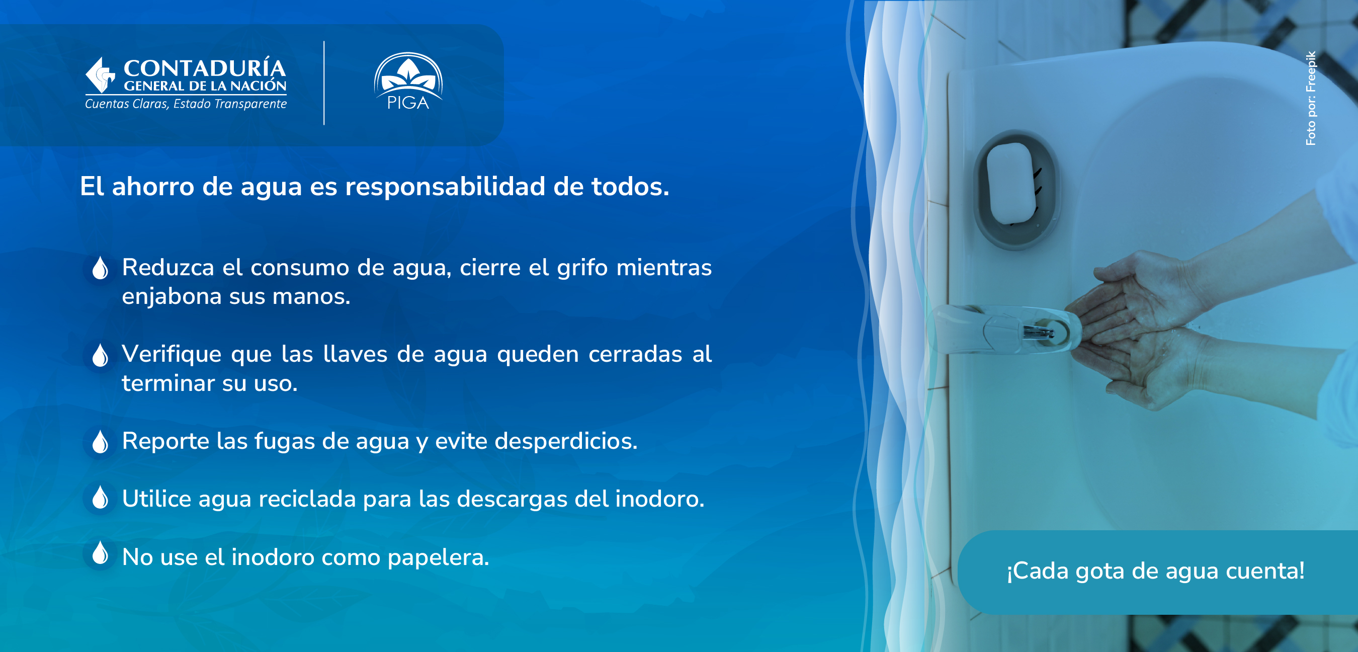 ¡Cuidar el agua es cuidar nuestro futuro!