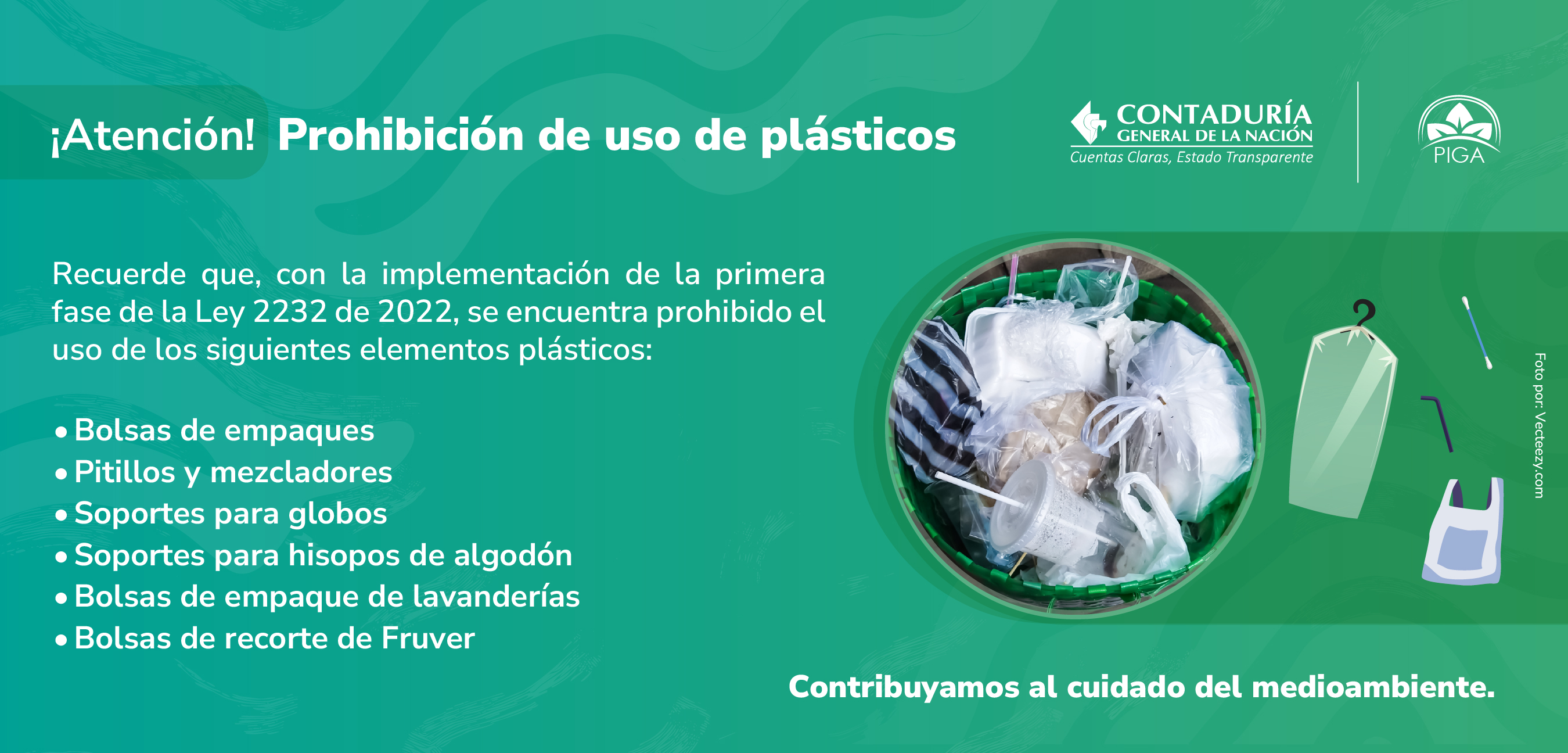 ¡Chao plásticos de un solo uso!