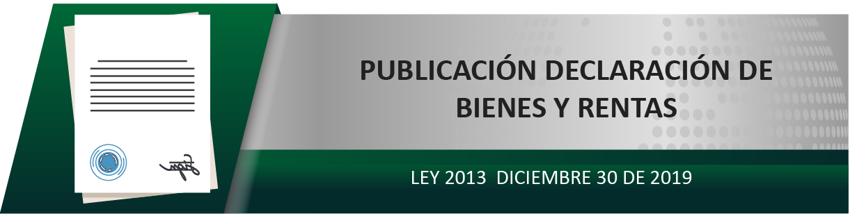 Declaraciones de Bienes y Rentas