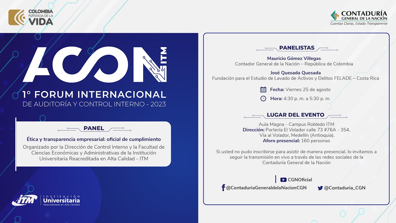 1° Forum Internacional de Auditoría y Control Interno – ACON 2023