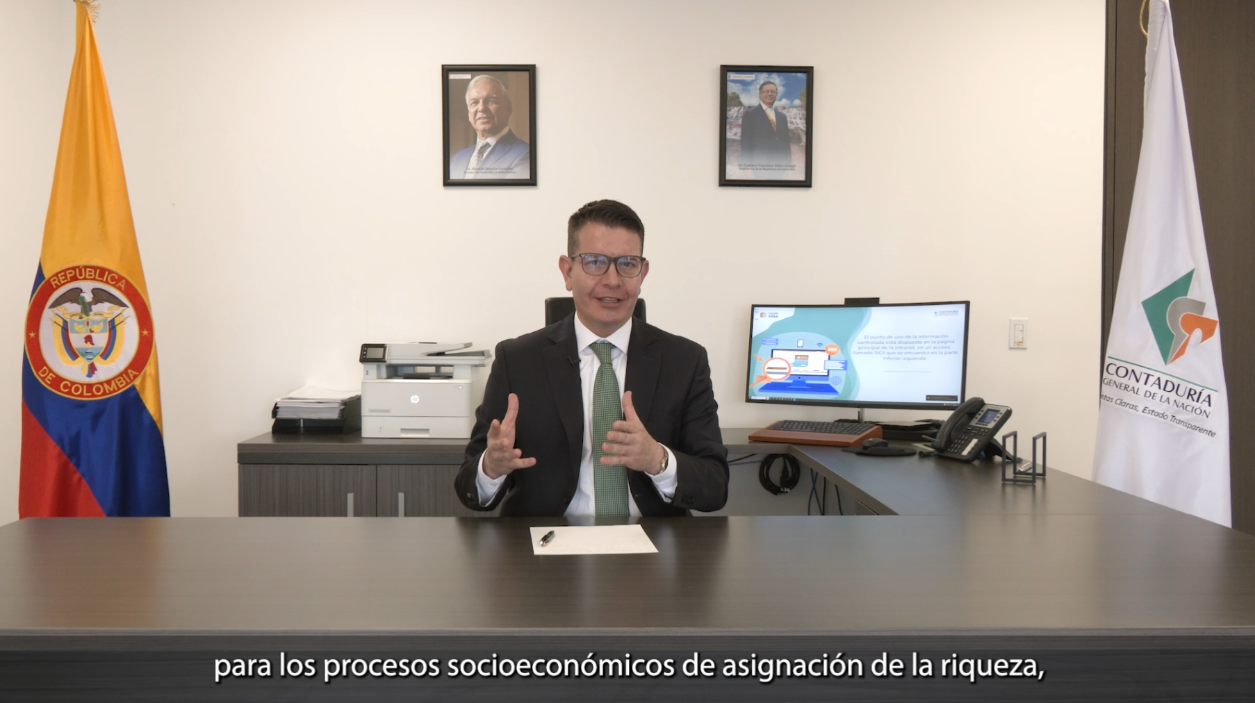 Saludo del Contador General de la Nación a las y los contadores públicos de Colombia en su día