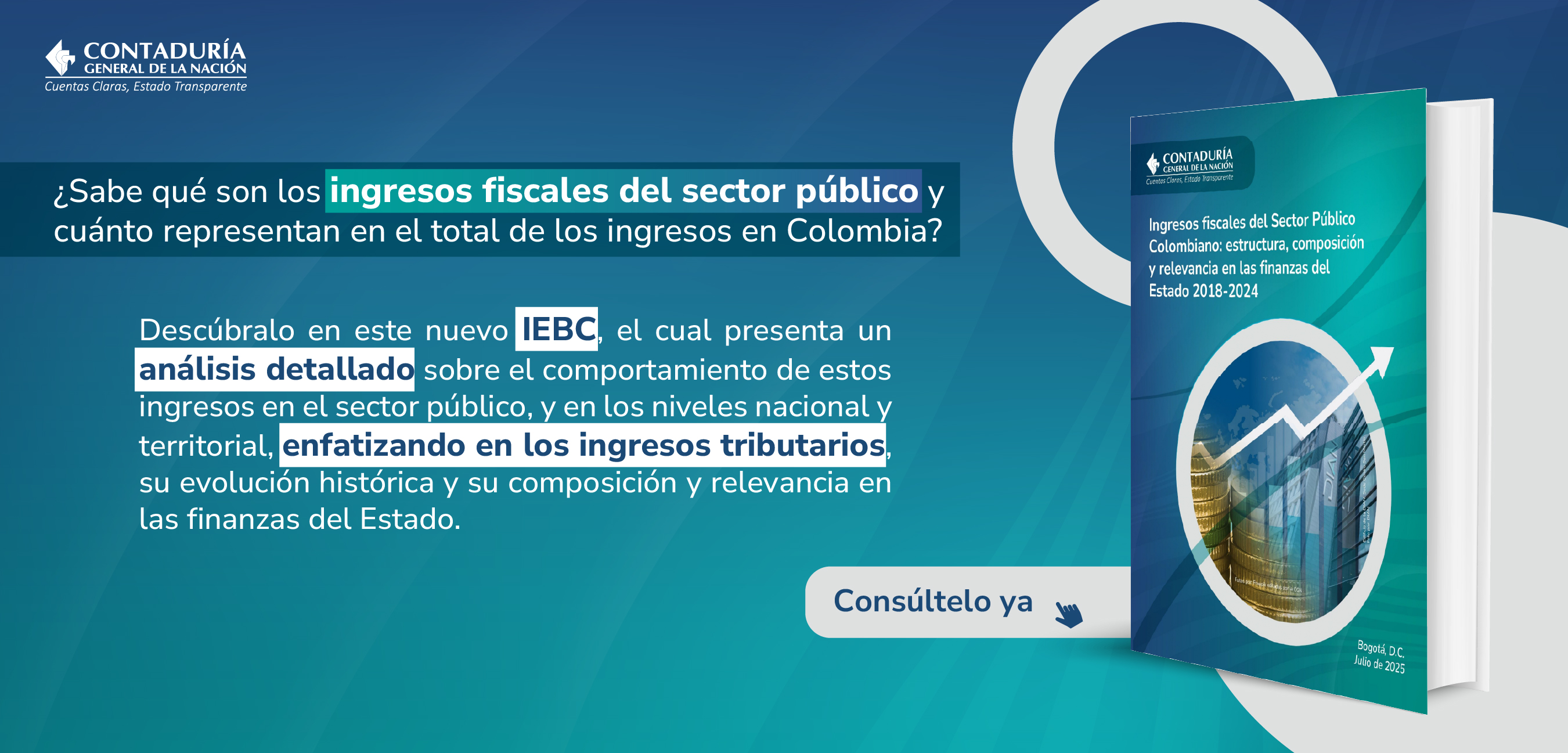 Disponible ya el IEBC: 