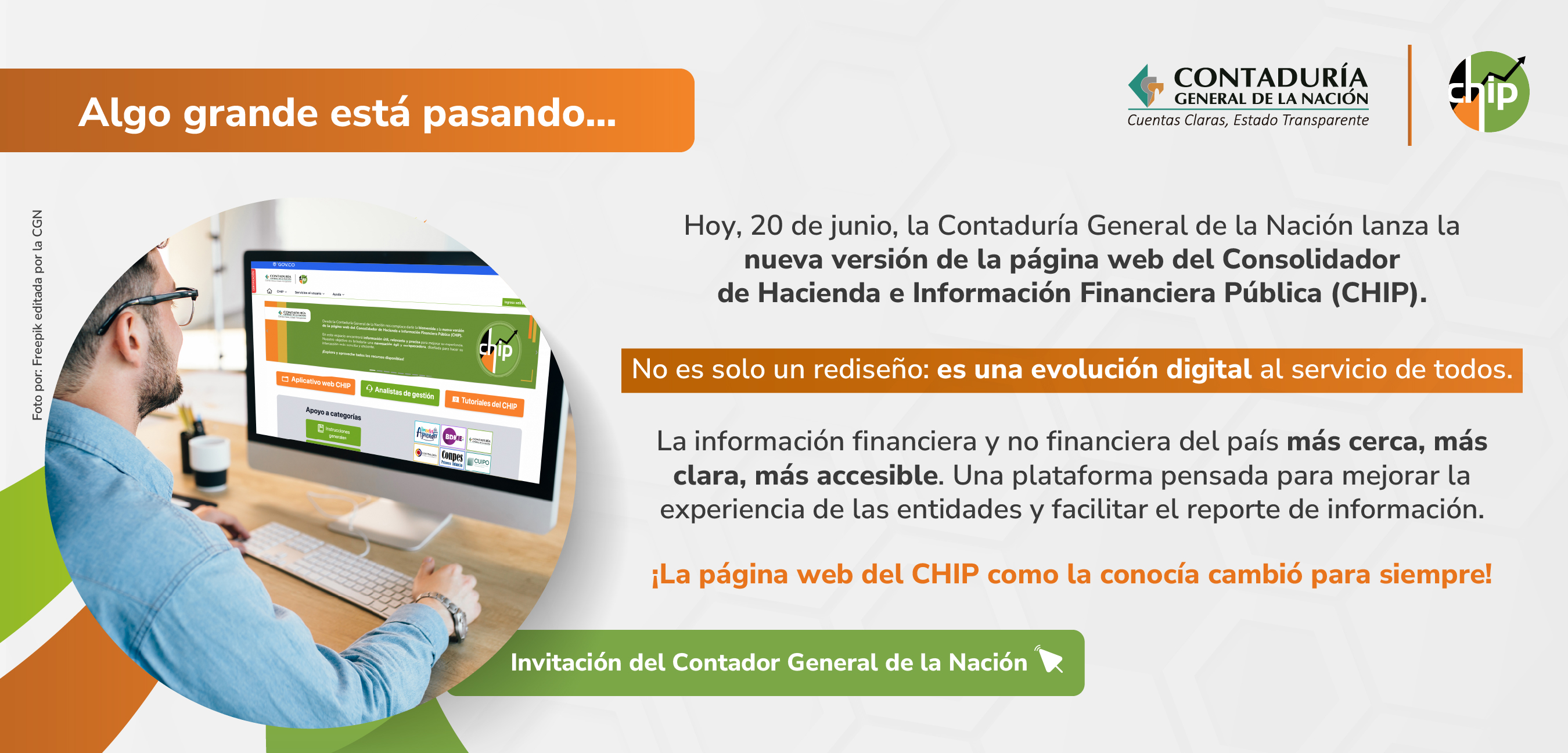 Lanzamiento de la nueva versión de la página web del CHIP.