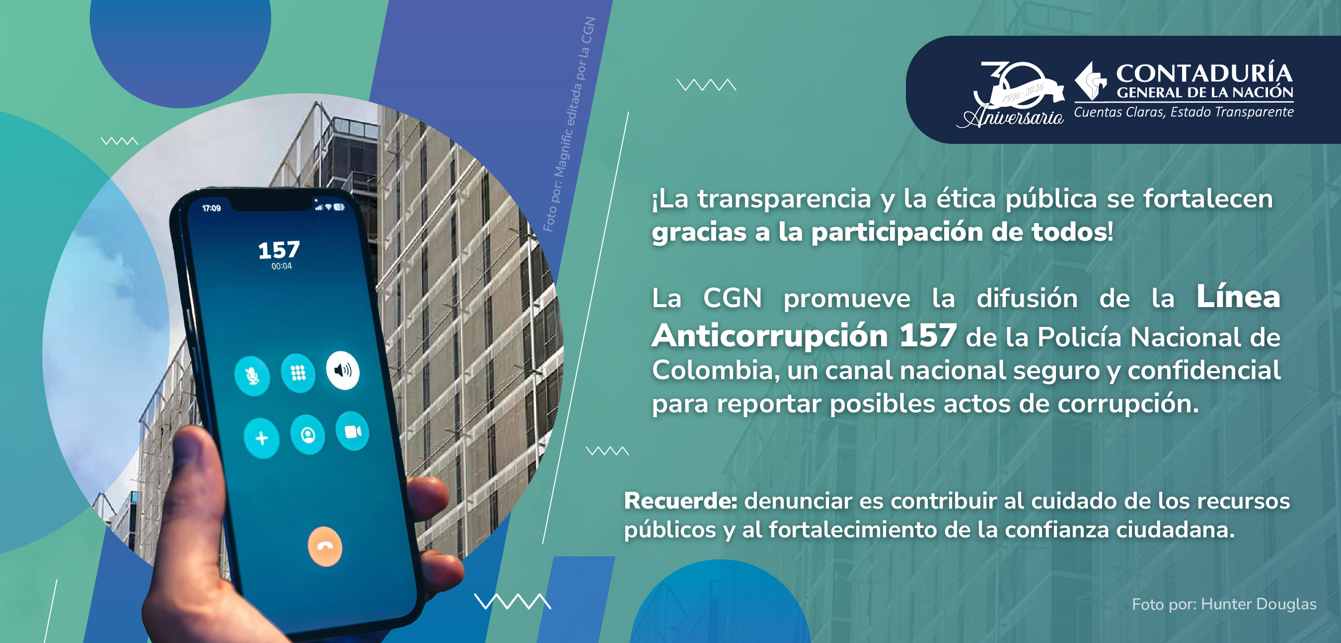 Línea Anticorrupción 157