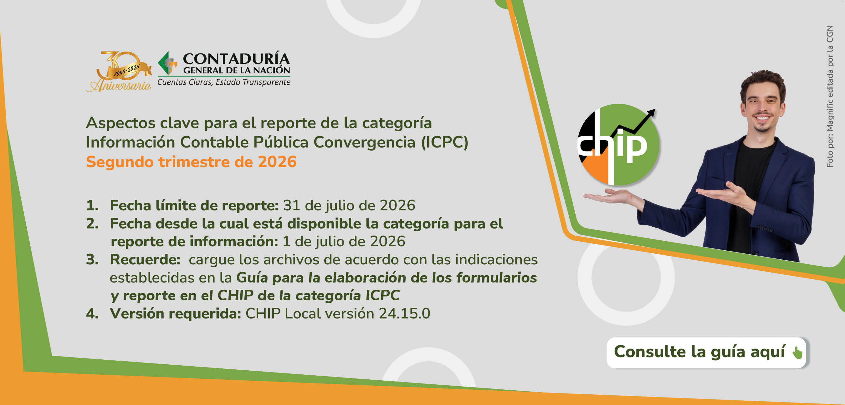 ¡Atención! Claves para el reporte de la categoría ICPC | Segundo trimestre de 2026