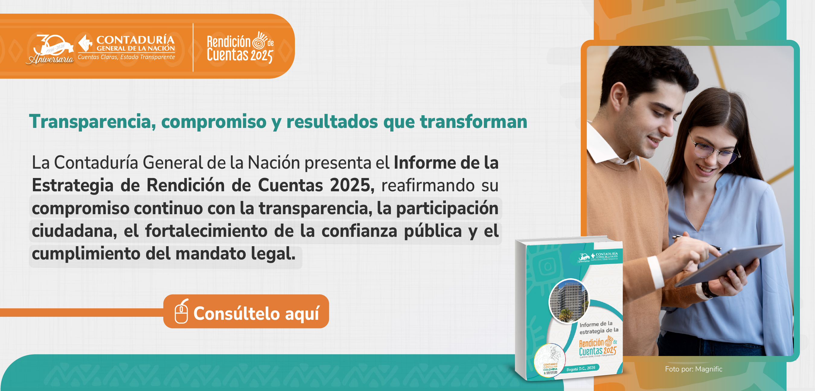 Conozca el Informe de la Estrategia de Rendición de Cuentas 2025 de la CGN