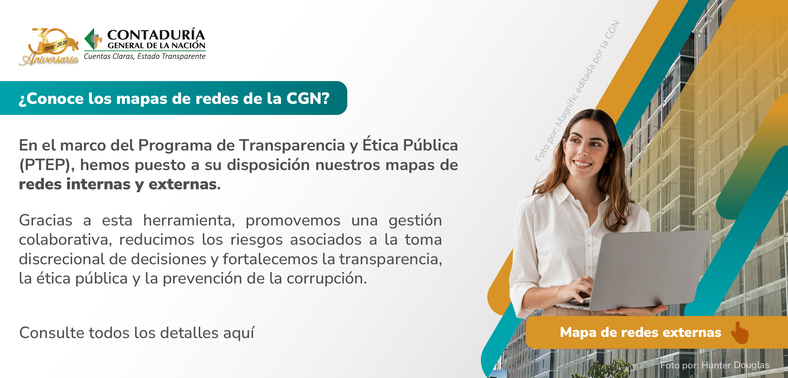 Descubra los mapas de redes de la CGN: una herramienta clave para fortalecer la transparencia y el control social