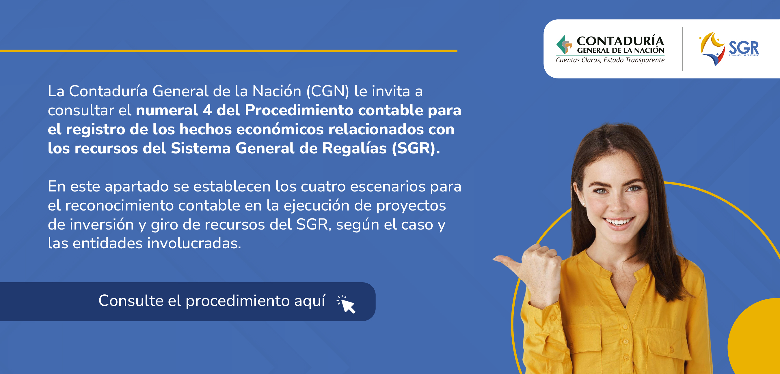 ¿Sabe cómo registrar contablemente los proyectos de inversión y giro de recursos del SGR?