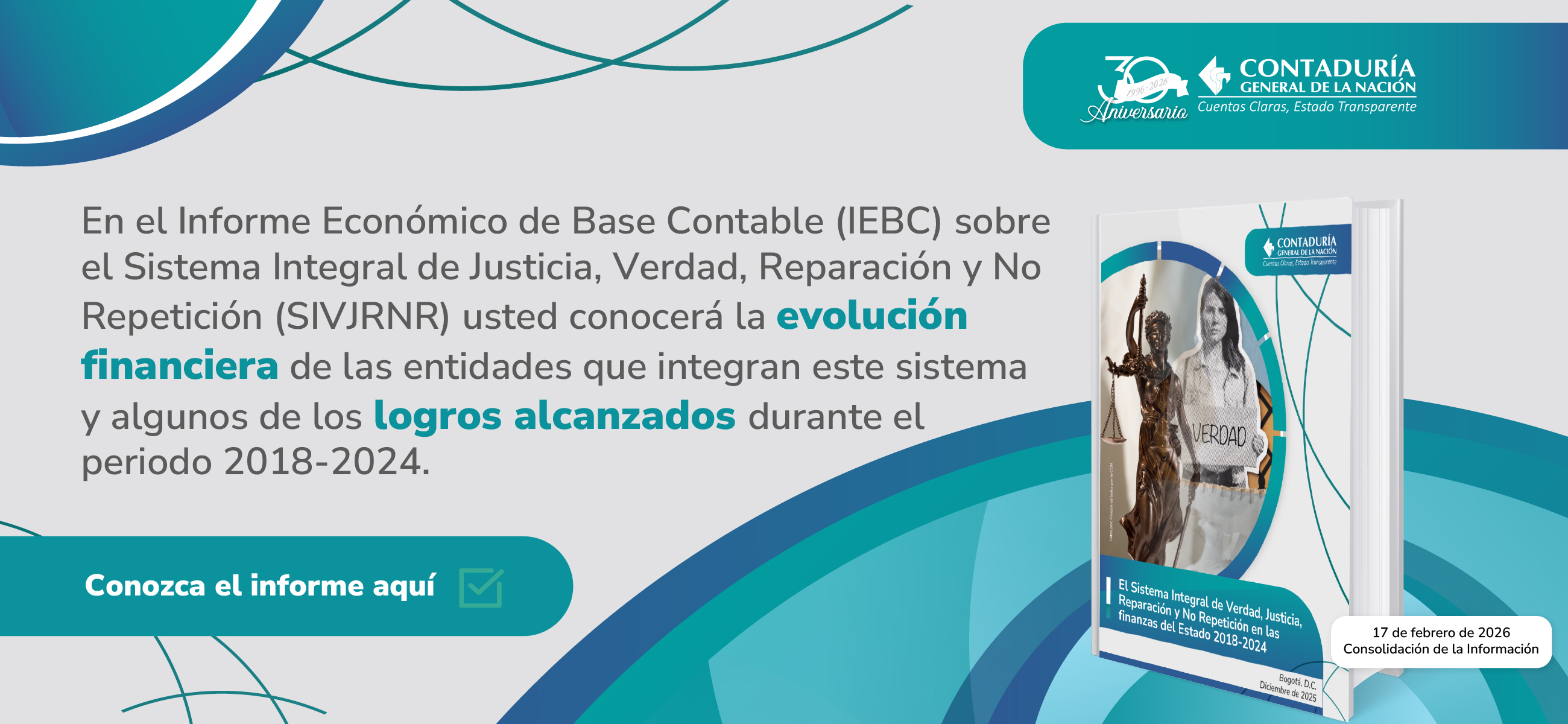 ¿Sabe usted qué es el Sistema Integral de Justicia, Verdad, Reparación y No Repetición y su relevancia en las finanzas del Estado?