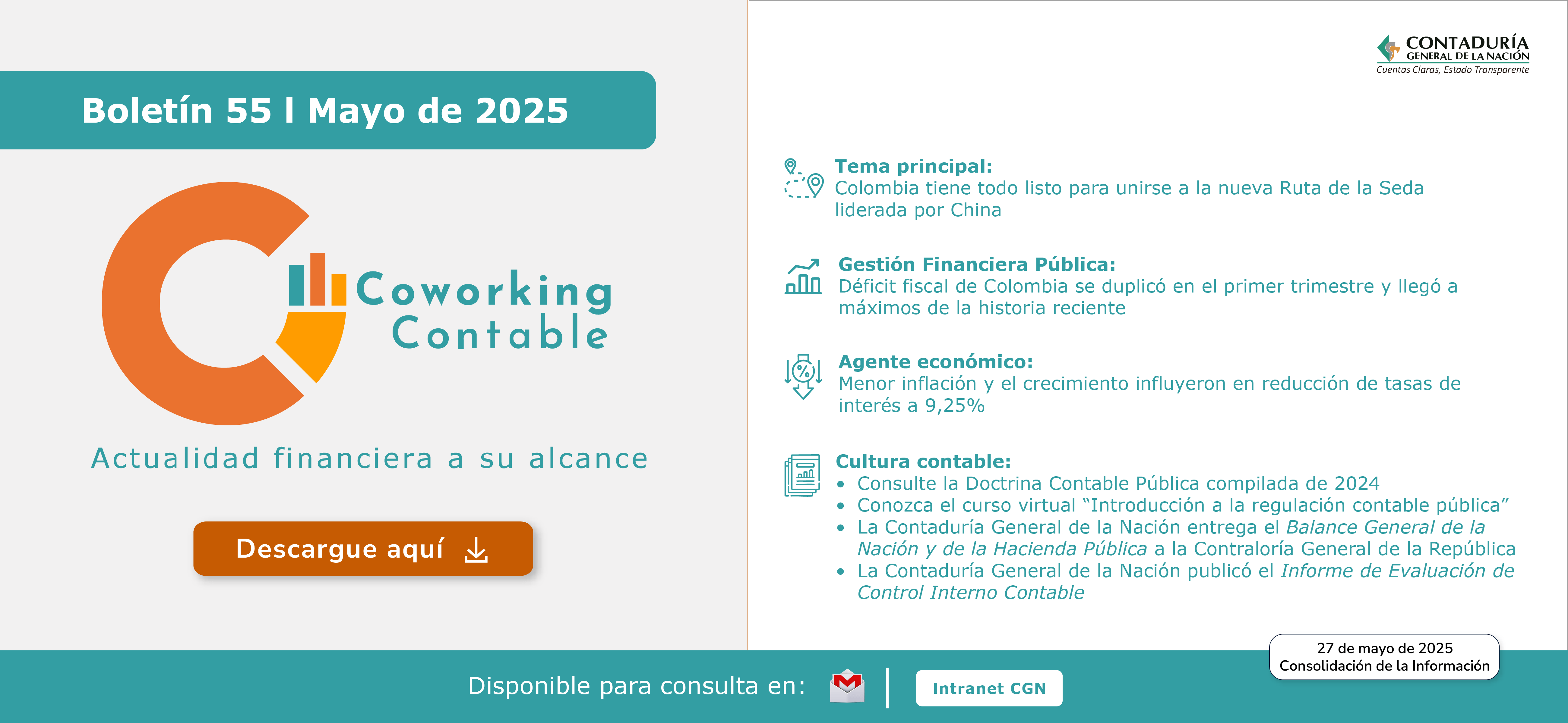 Boletín Coworking Contable # 55 - Mayo 2025